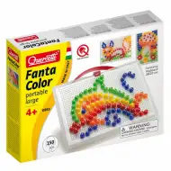 Quercetti: Mozaika FantaColor portable large Delfín 150 hríbikov