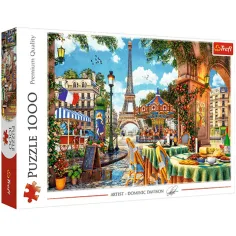 Ráno v Paríži 1000-dielny puzzle - Trefl
