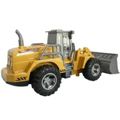 RC Buldozér - pracovný stroj na diaľkové ovládanie so svetelnými efektmi 1/30 24cm obrázok 3