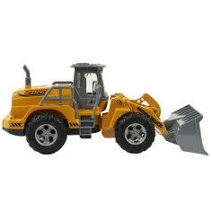 RC buldozér, pracovný stroj na diaľkové ovládanie so svetelnými efektmi v mierke 1/30 22cm obrázok 2