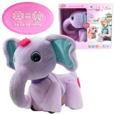RC Cute Pet: Interaktívny plyšový slon na diaľkové ovládanie s príslušenstvom 2.4GHz 40cm obrázok 2