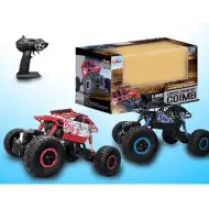 RC horolezecké terénne vozidlo na diaľkové ovládanie 1/16 2,4GHz dva druhy