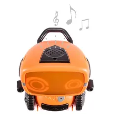 RC interaktív TalkBot robot vysielačka s režimom chôdze v oranžovej farbe 2,4GHz obrázok 11