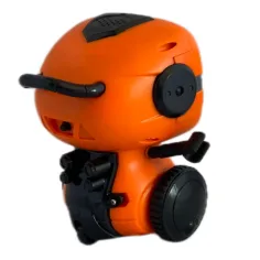 RC interaktív TalkBot robot vysielačka s režimom chôdze v oranžovej farbe 2,4GHz obrázok 2