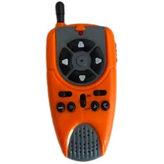 RC interaktív TalkBot robot vysielačka s režimom chôdze v oranžovej farbe 2,4GHz obrázok 4