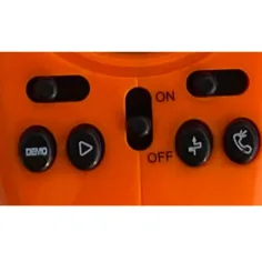 RC interaktív TalkBot robot vysielačka s režimom chôdze v oranžovej farbe 2,4GHz obrázok 5
