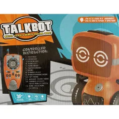 RC interaktív TalkBot robot vysielačka s režimom chôdze v oranžovej farbe 2,4GHz obrázok 7
