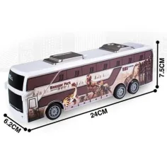 RC  Jurassic City Autobus na diaľkové ovládanie so svetlom 27MHz 1/32  25cm obrázok 4