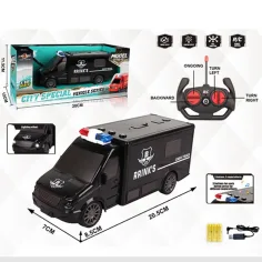 RC Mikrobus na diaľkové ovládanie so svetelnými a zvukovými efektmi 1/18  20cm obrázok 4