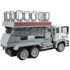 RC nákladné auto s kovovou kabínou na diaľkové ovládanie so svetelnými efektmi 27 MHz 1/12  32cm obrázok 3