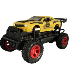 RC Off-Road diaľkovo ovládané žlté Camaro so svetlom 27 MHz 29cm 1/14 mierka obrázok 3