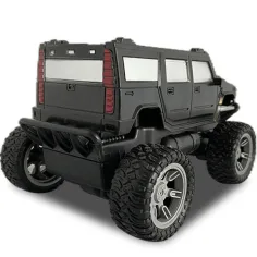 RC Off-Road diaľkovo ovládaný Hummer s svetlom 27 MHz 22cm 1/14-ový mierka v dvoch variantoch obrázok 2