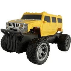 RC Off-Road diaľkovo ovládaný Hummer s svetlom 27 MHz 22cm 1/14-ový mierka v dvoch variantoch obrázok 4