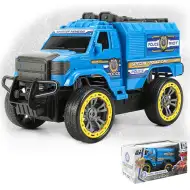 RC Off-Road policajné vozidlo na diaľkové ovládanie so 4 rôznymi funkciami