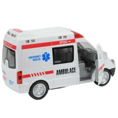 RC Sanitka so svetelnými efektmi na diaľkové ovládanie 1/48  27 MHz 23cm obrázok 2