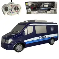 RC SWAT policajný mikrobus na diaľkové ovládanie so svetlom 27MHz 1/32  25cm