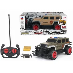 RC SWAT diaľkovo ovládané terénne vozidlo so štyrmi funkciami 1/18