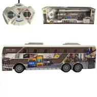 RC Travel City Autobux so svetlom na diaľkové ovládanie 27MHz 1/32  25 cm