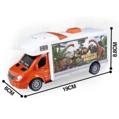 RC Walking with Dinosaurus karavan na diaľkové ovládanie so svetlom 27MHz 1/32 25cm obrázok 2