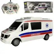 RC Záchranné auto na diaľkové ovládanie so svetlom 27MHz 1/32 25cm