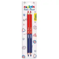 Red &amp; Blue Maxi modro-červená ceruzka 2 dielny set - Carioca