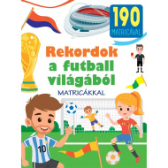Rekordy zo sveta futbalu náučná kniha s nálepkami