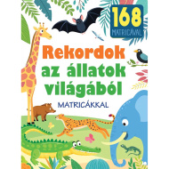 Rekordy zo sveta zvierat náučná kniha s nálepkami