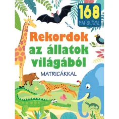 Rekordy zo sveta zvierat vzdelávacia kniha s nálepkami obrázok 1