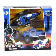 Rescue Team policajný hrací set s Jeep a doplnkami