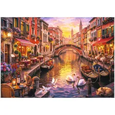 Romantická Benátky 2000ks puzzle - Trefl obrázok 2