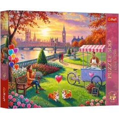 Romantický Londýn 500ks Premium plus kvality puzzle - Trefl