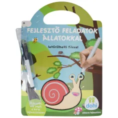 Rozvojové úlohy so zvieratami s vymazateľným fixom - D-Toys