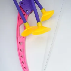 Ružový set s lukom a prísavkovými šípmi 54cm obrázok 3