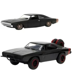 Rýchlo a zbesilo: Dom Toretto Dodge Charger R/T 1970 & Dodge Charger Widebody 1968 kovový autíčko 2ks balenie 1/32 mierka 13cm - Jada Toys obrázok 2
