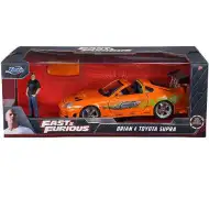 Rýchlo a zbesilo: Figúrka Brian a model auta Toyota Supra 1/24 - Simba Toys