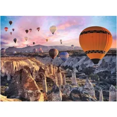 S teplovzdušným balónom nad Cappadociou, Turecko 3000 ks prémiové puzzle - Trefl obrázok 2