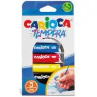 Sada temperových farieb 5x12ml - Carioca