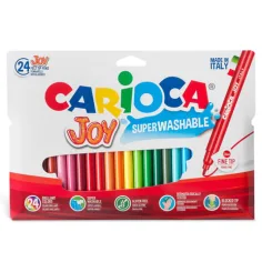 Sada tenko píšucich fixiek 24ks - Carioca obrázok 2