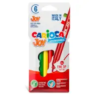 Sada tenko píšucich fixiek 6ks - Carioca