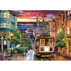 San Francisco HQC puzzle 3000ks - Clementoni obrázok 2