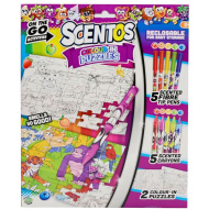 Scentos Omaľovánkové puzzle súprava