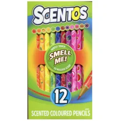 Scentos voňavé 12ks farebné ceruzky