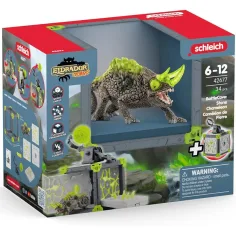 Schleich: Battlecave kameň chameleón set (42677)
