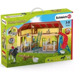 Schleich Farm World – Hrací set stajne (42485)