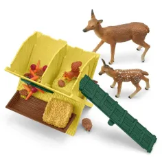 Schleich: Farm World - Kŕmidlo pre lesné zvieratá hračka (42658) obrázok 4