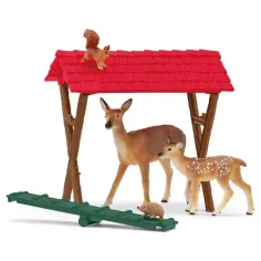 Schleich: Farm World - Kŕmidlo pre lesné zvieratá hračka (42658) obrázok 5