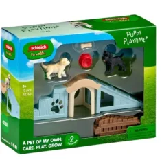 Schleich: Farm World Šteniatka hrací domček herný set (42763)