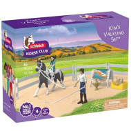 Schleich: Horse Club Kim jazdecký tréning hracia sada (42799)