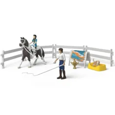 Schleich: Horse Club Kim jazdecký tréningový set (42799) obrázok 3