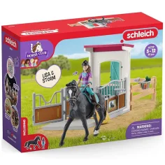 Schleich: Horse Club - Lisa a Storm jazdecká box hračka
